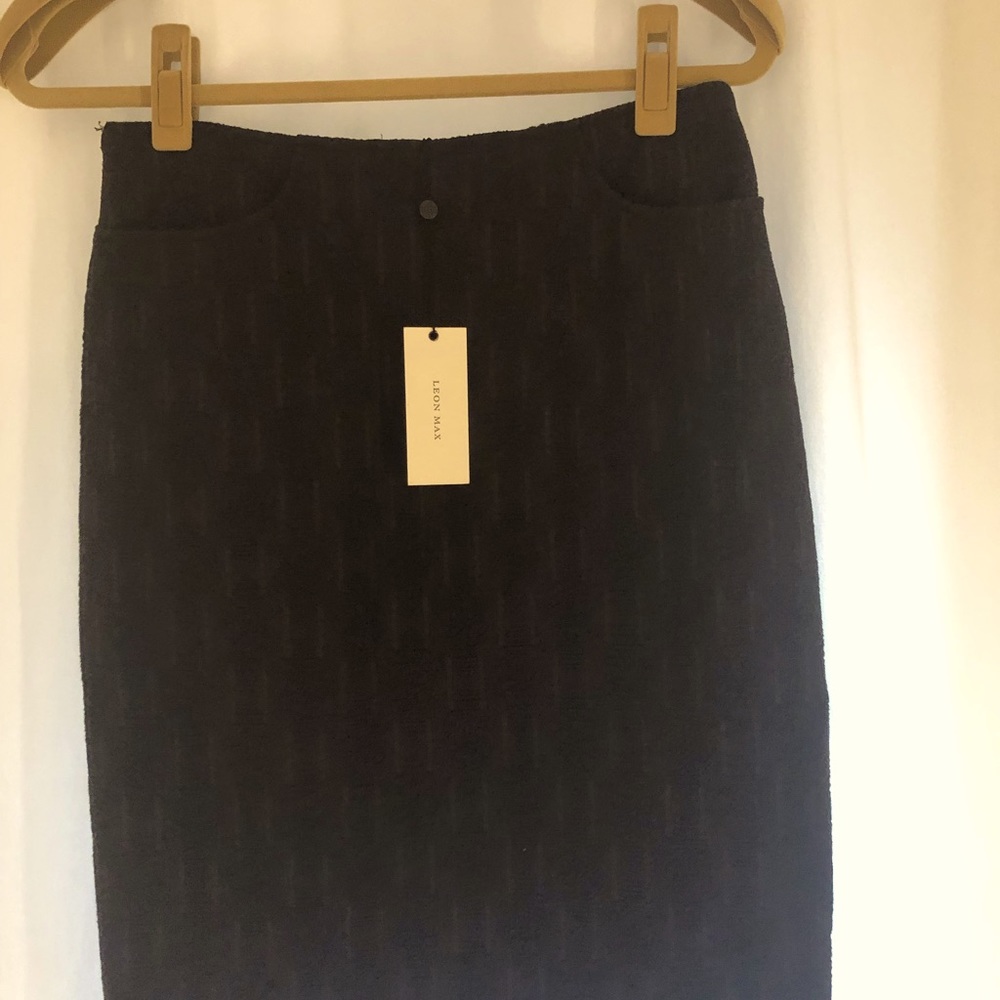 NWT Leon Max Limited Edition Pencil Skirt Suit